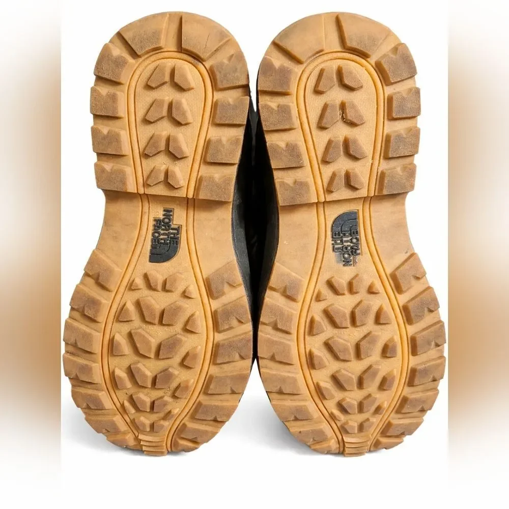 The North Face Black and Yellow Boots